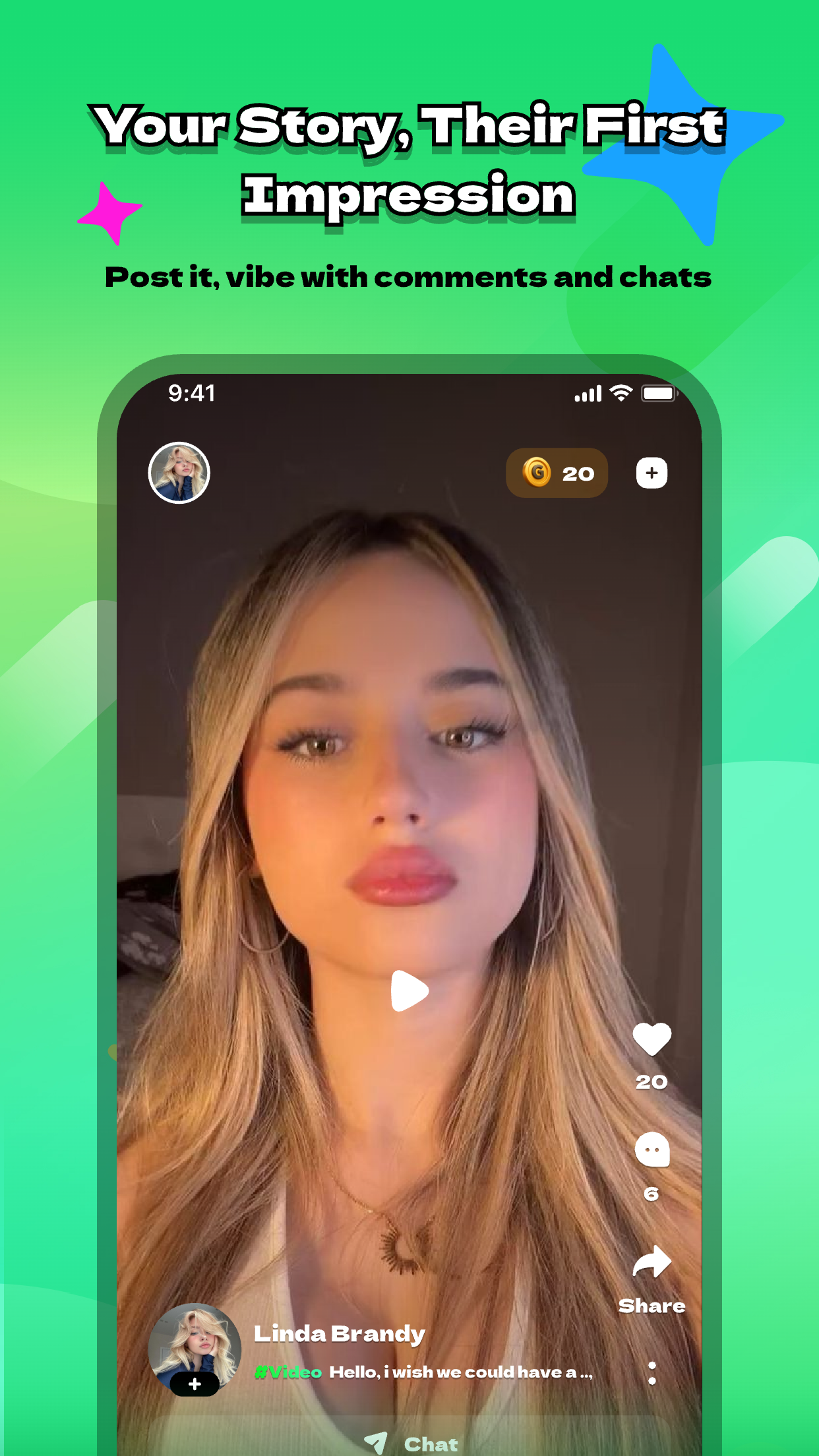 Instant Interaction, Be Part of the Story